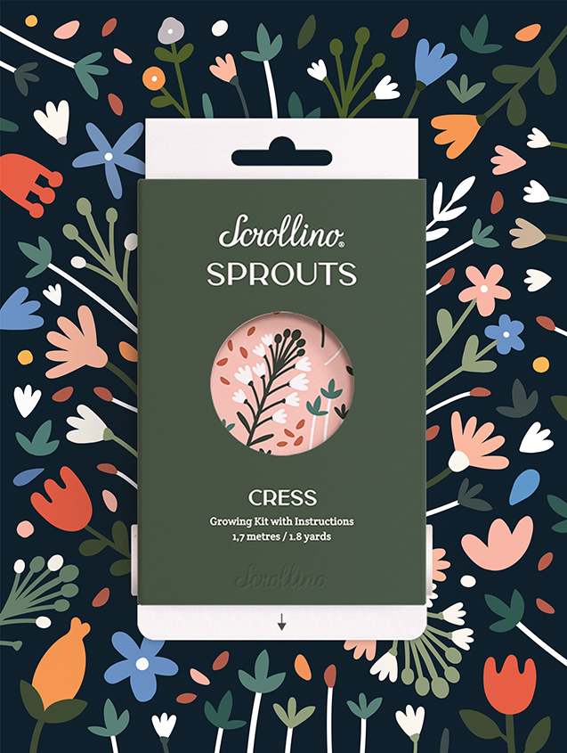 Scrollino Sprouts – Cress