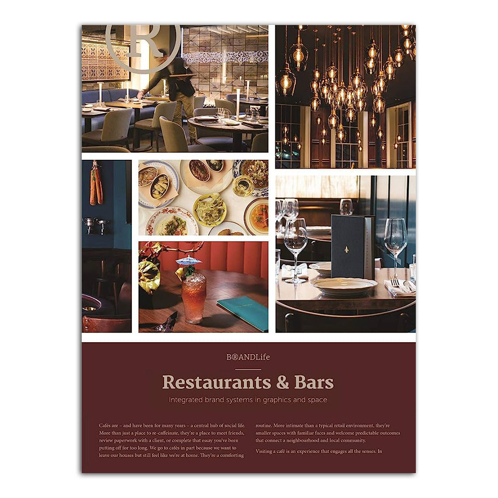 BRANDLife: Restaurants & Bars Integrated brand systems in graphics and space