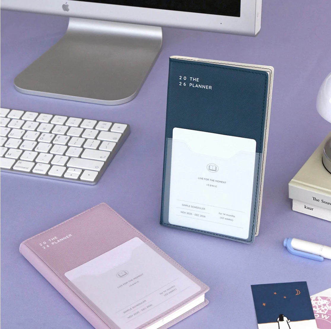 The Planner 2026 STEEL BLUE