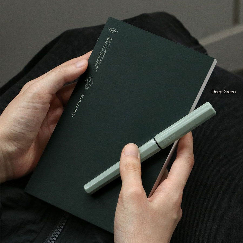 Solitude Diary Deep green