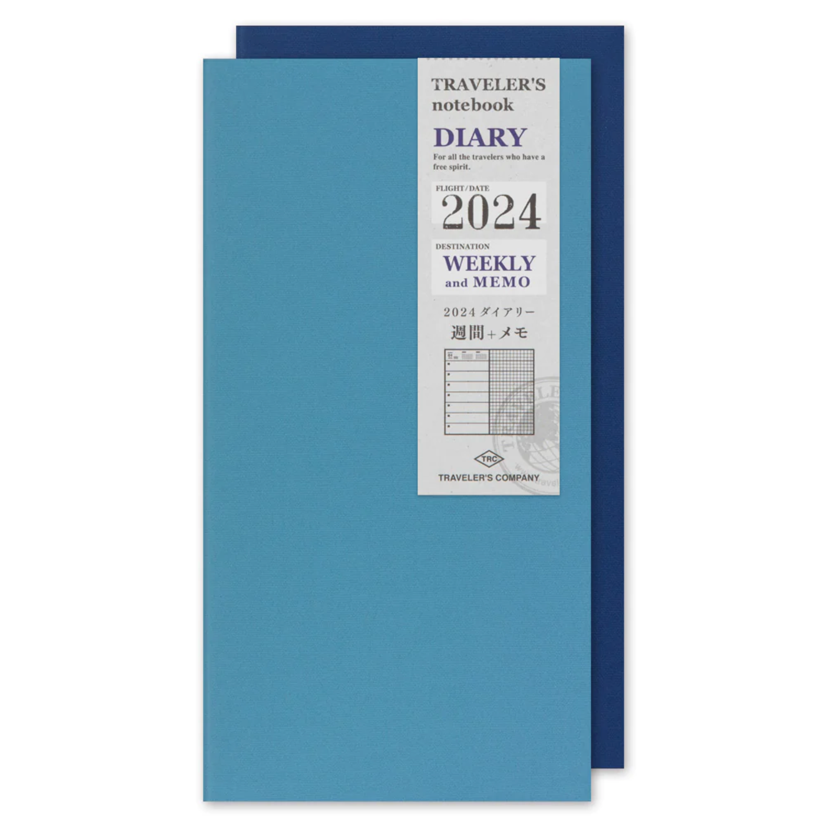 TRAVELER'S NOTEBOOK - Refill 2025 Weekly + Memo (Regular Size)