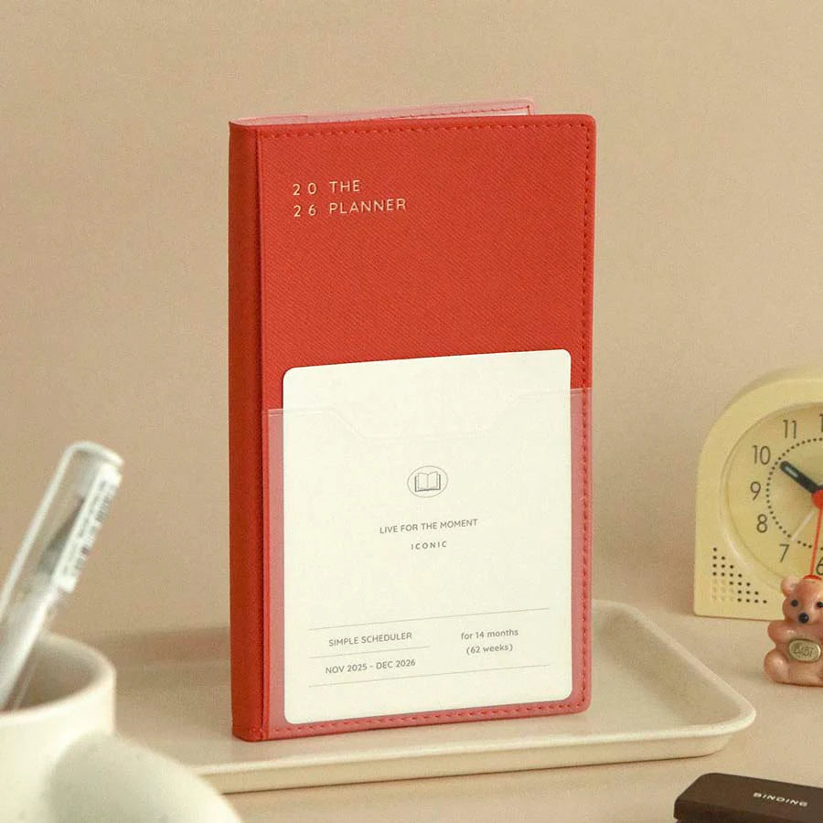 The Planner 2026 VERMILLION