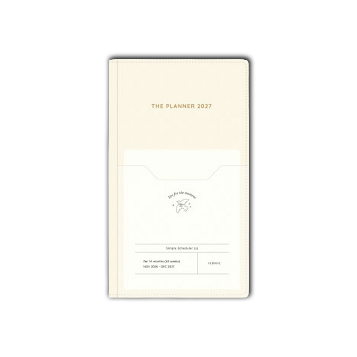 The Planner - Iconic 2027 Small - Milk White