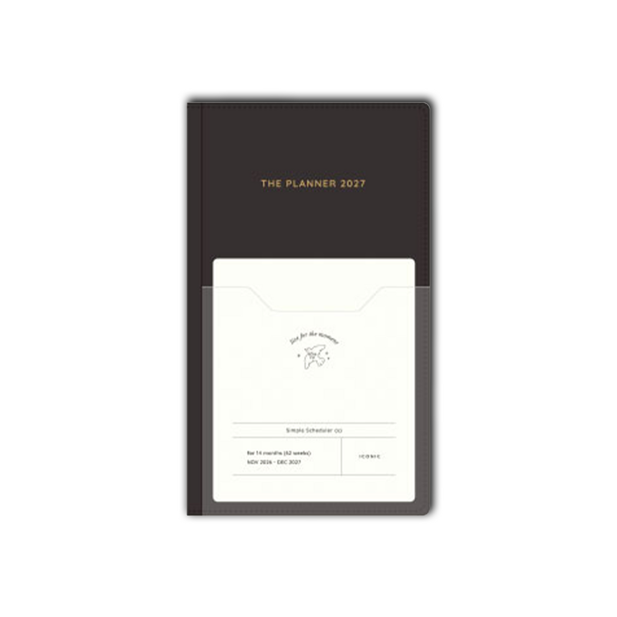 The Planner - Iconic 2027 Small - Black
