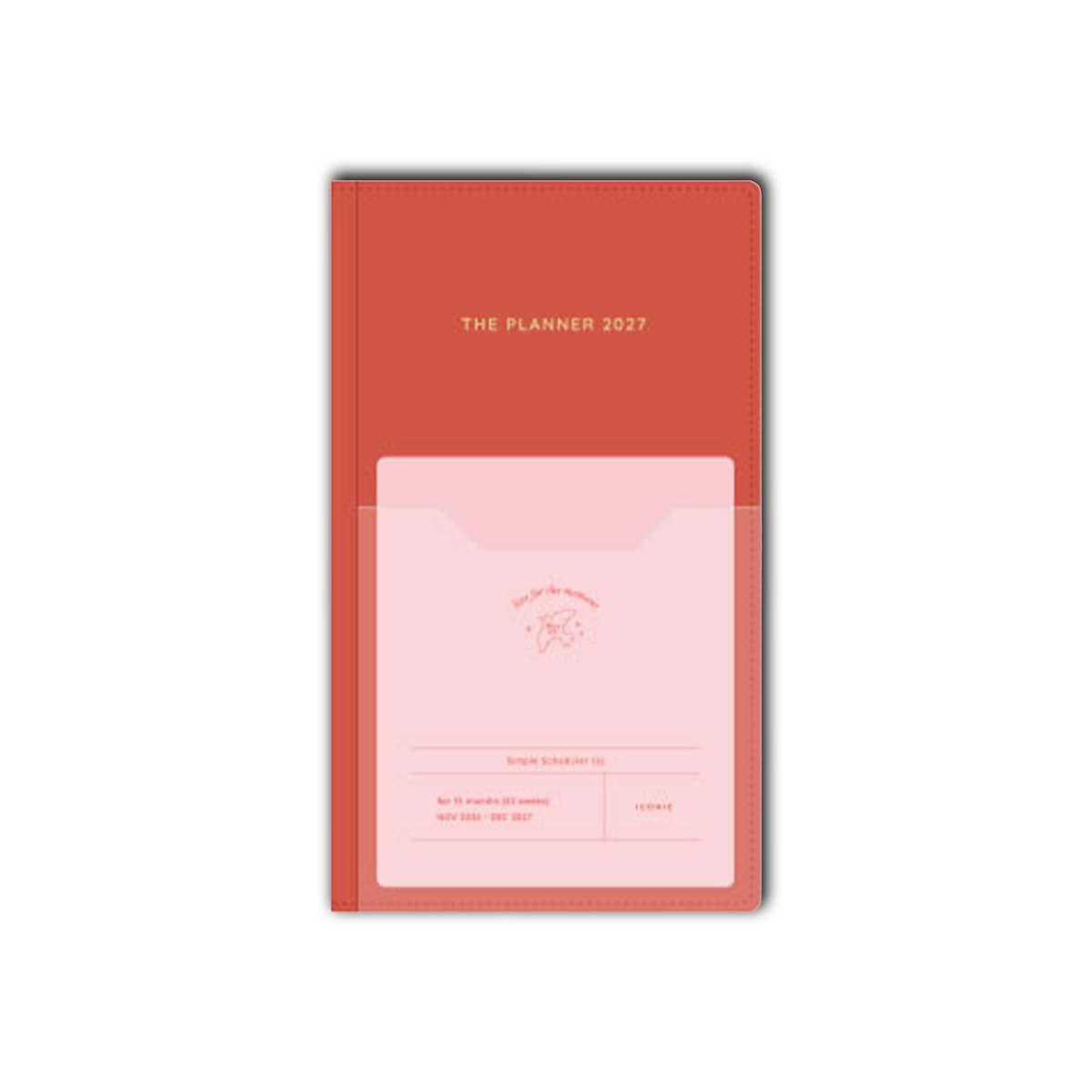 The Planner - Iconic 2027 Small - Vermillion
