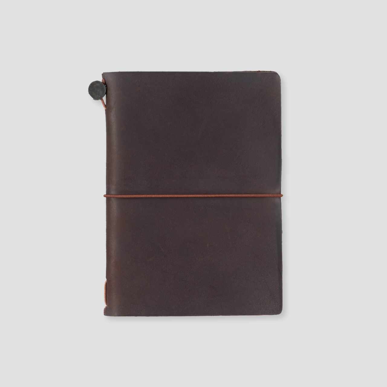 Traveler's Notebook Passport Size Starter Kit | Dark Brown