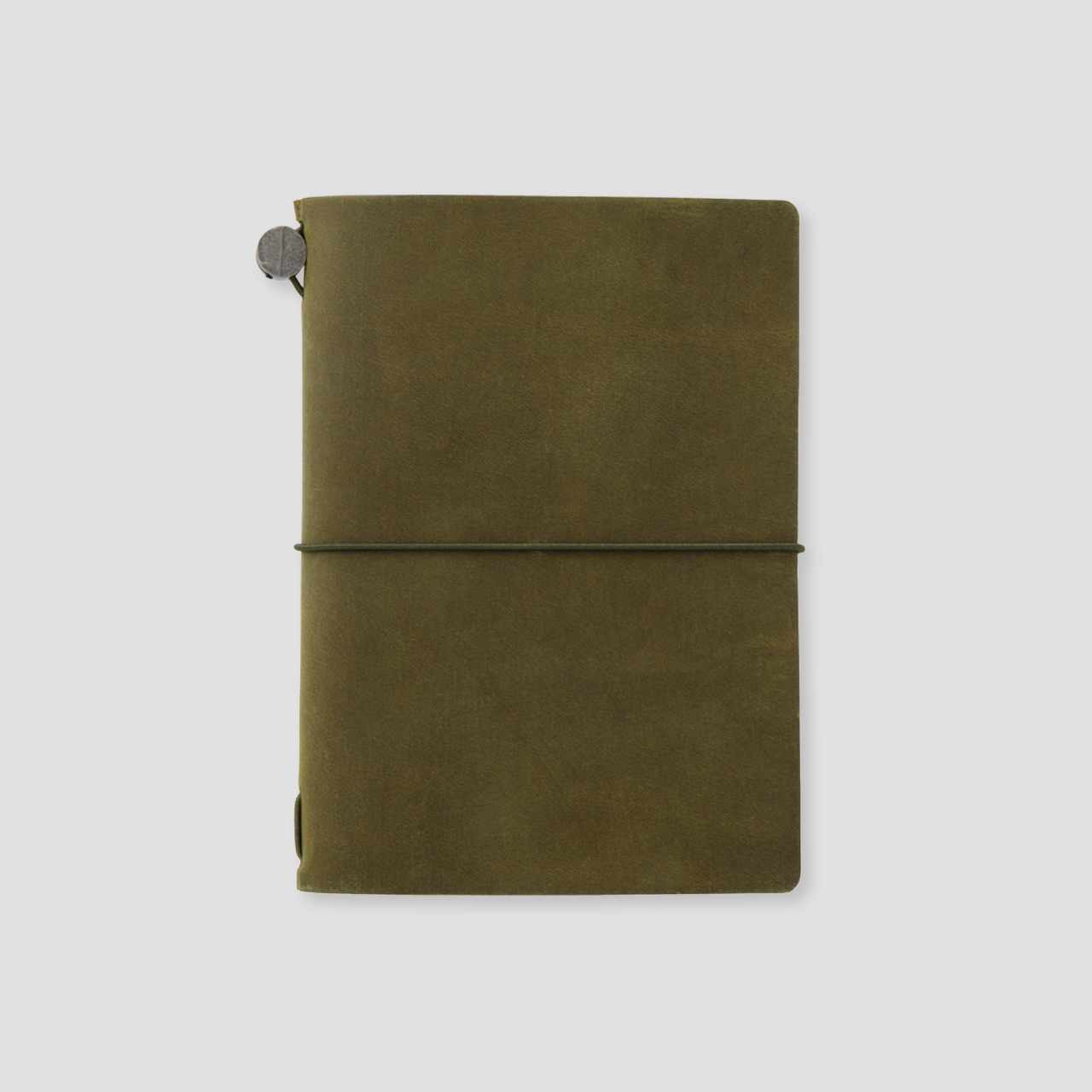 Traveler's Notebook Passport Size Starter Kit | Olive