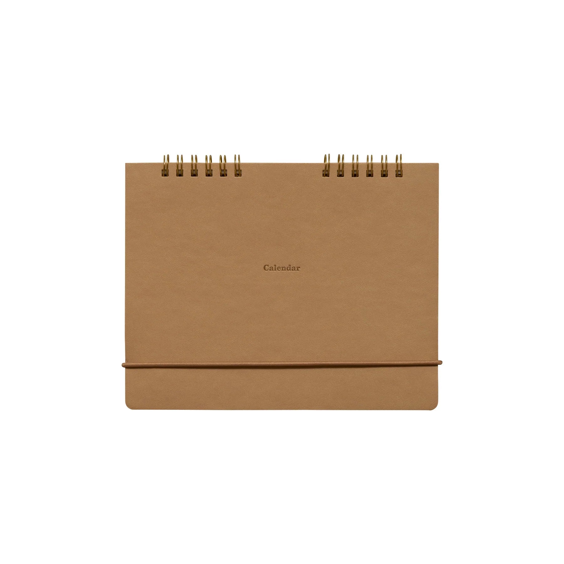 Lepre Desk Calendar 2026 Dark Beige
