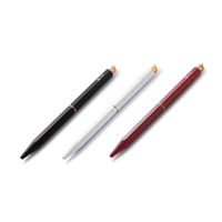 Portable Ballpoint Pen (gel ink) - Red
