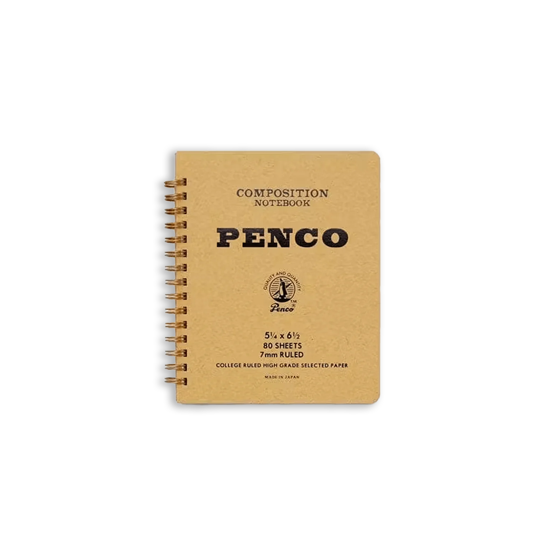 Penco Coil Notebook Medium - Natural Craft