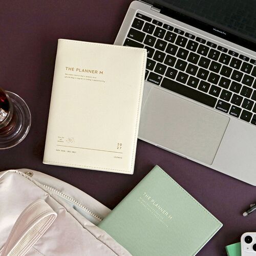 The Planner - Iconic Weekly Planner 2027 M - Milk White