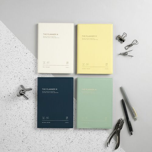 The Planner - Iconic Weekly Planner 2027 M - Cream Mint