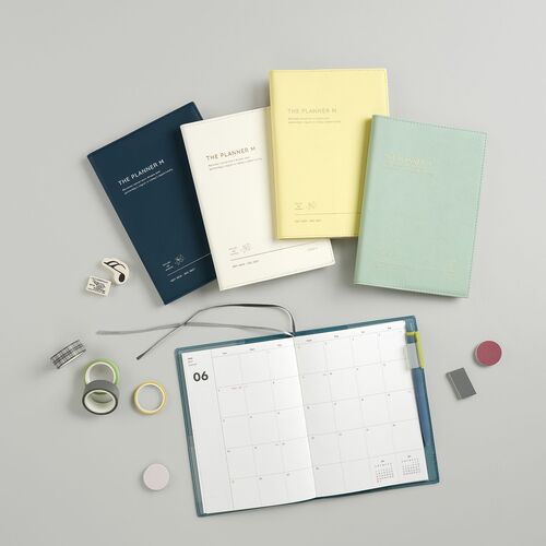 The Planner - Iconic Weekly Planner 2027 M - Steel Blue