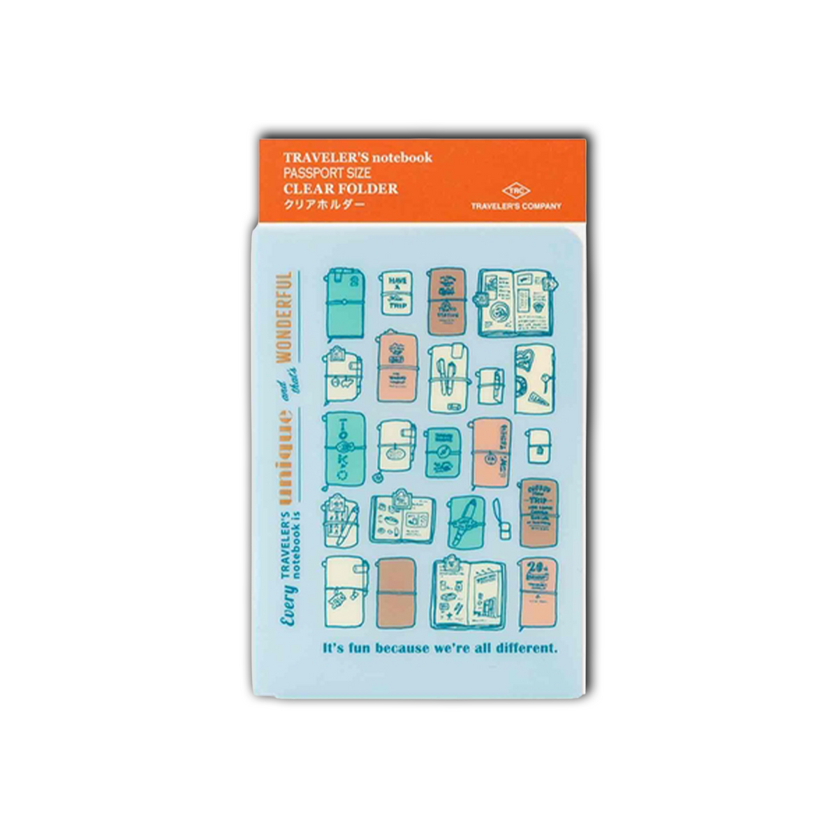 Traveler's Notebook 2027 - Clear Folder Passport Size