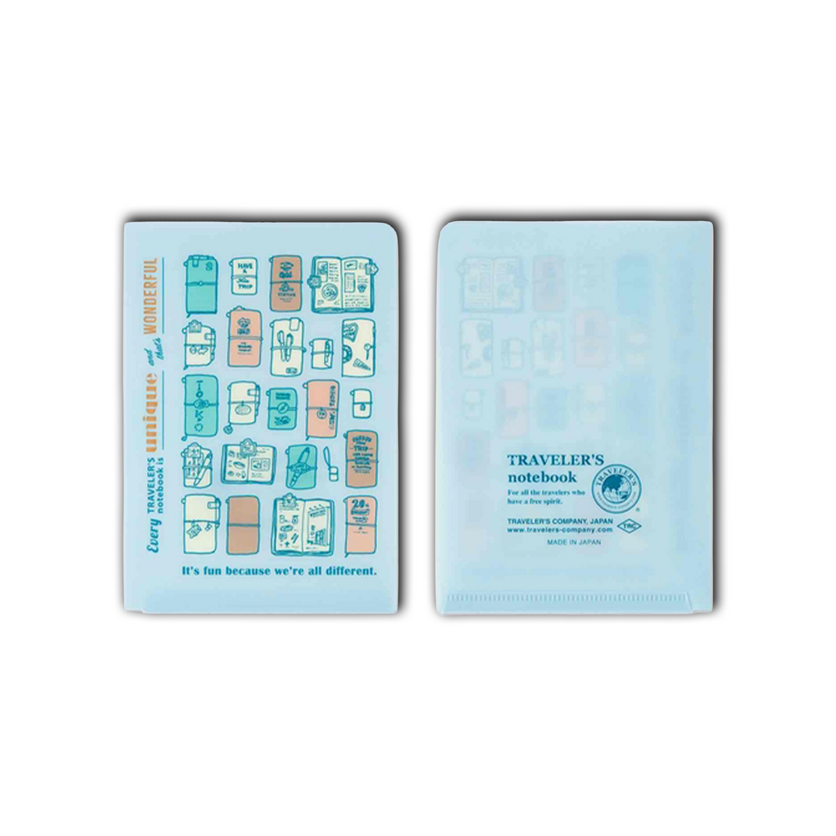 Traveler's Notebook 2027 - Clear Folder Passport Size