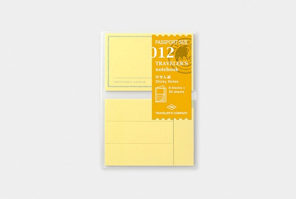 TRAVELER'S PASSPORT SIZE REFILL N. 012 - Todo Modo