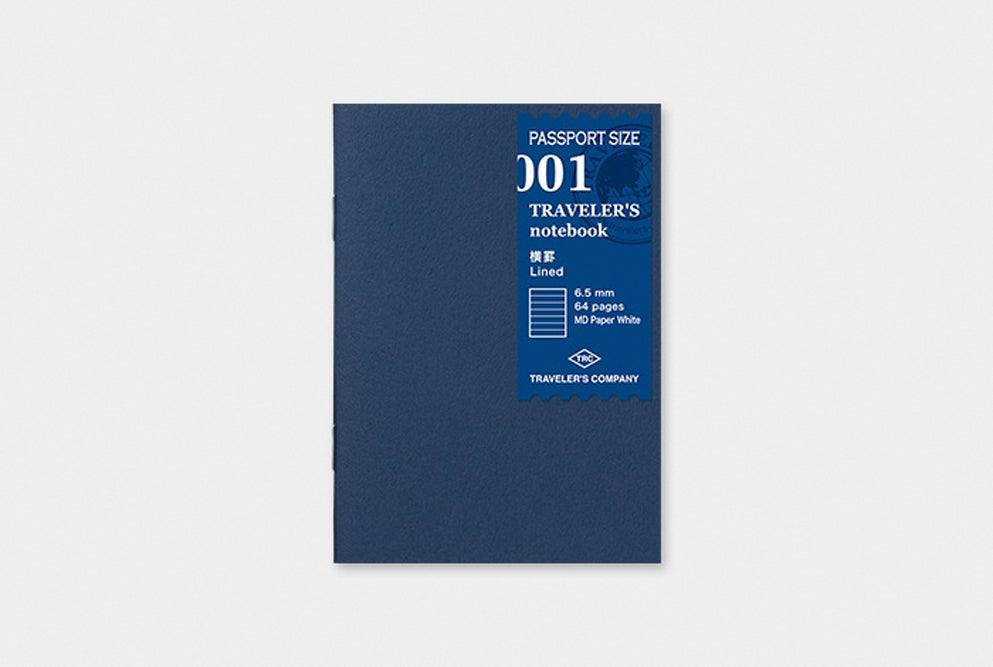 TRAVELER'S PASSPORT SIZE REFILL N. 001 - Todo Modo