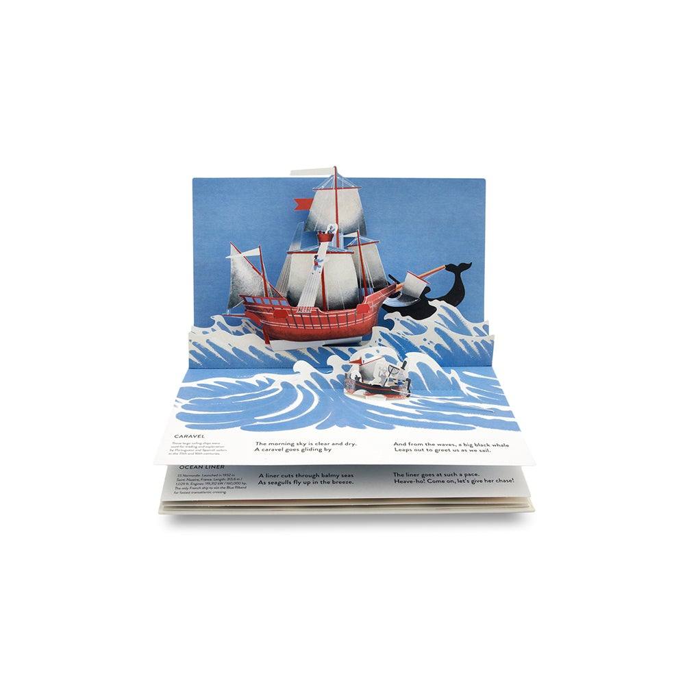 A Sea Voyage: A Pop-up Story About All Sorts of Boats - Todo Modo