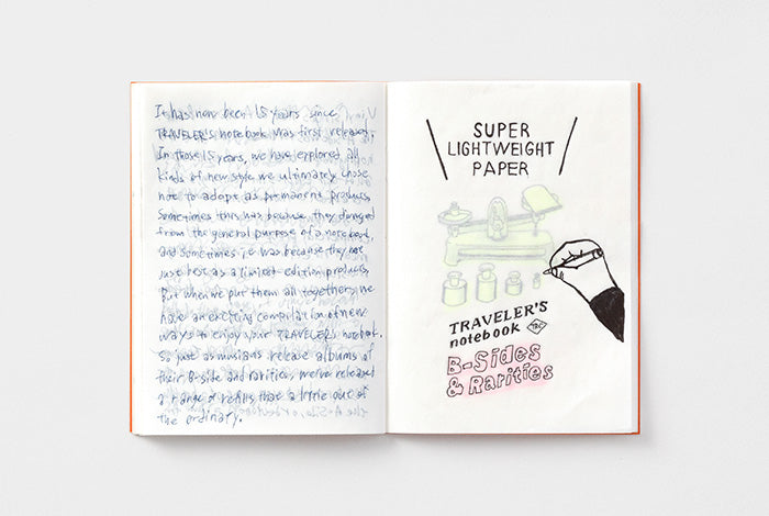 TRAVELER'S PASSPORT SIZE REFILL - Super Lightweight Paper