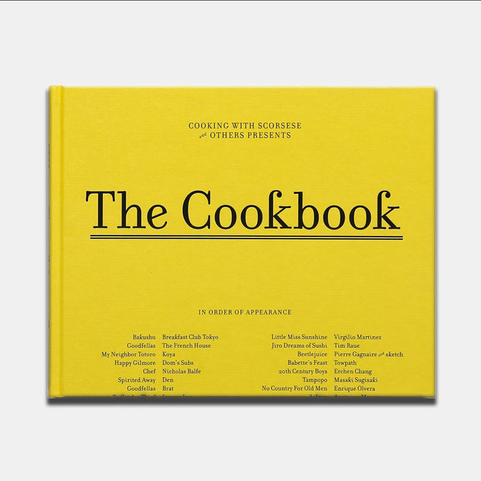 The Cookbook. Cooking with Scorsese