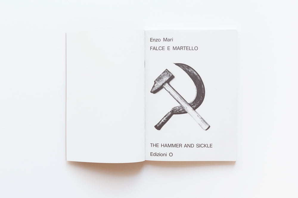 Falce e martello  The Hammer and Sickle. Enzo Mari